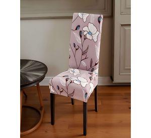 SET DE 6 FUNDAS DE SILLA ELASTICADAS CON DISEÑO ESTAMPADO F16