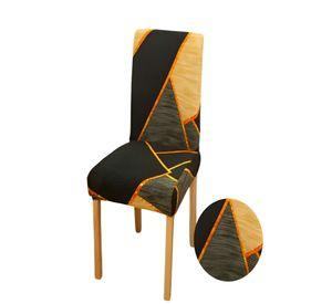 SET DE 6 FUNDAS DE SILLA ELASTICADAS CON DISEÑO ESTAMPADO F13