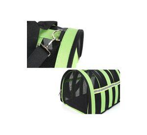 Bolso Transporte Mascotas Verde 34x24x23 CM