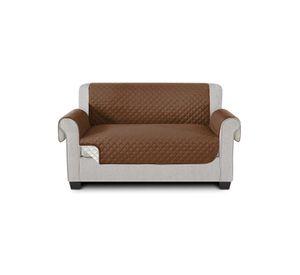 Funda Cobertor Protector Sofá Sillón 3 Cuerpos Café