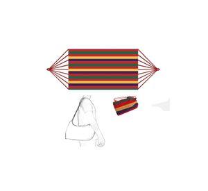 Hamaca Algodón Multicolor 2 Plazas 180x150 CM