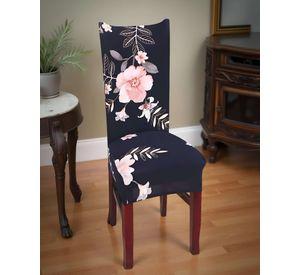 SET DE 6 FUNDAS DE SILLA ELASTICADAS CON DISEÑO ESTAMPADO F25