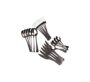 Set Juego Cubiertos Acero Inoxidable 24 Piezas