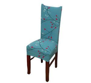 SET DE 6 FUNDAS DE SILLA ELASTICADAS CON DISEÑO ESTAMPADO F6