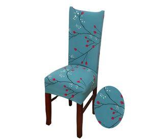 SET DE 6 FUNDAS DE SILLA ELASTICADAS CON DISEÑO ESTAMPADO F6
