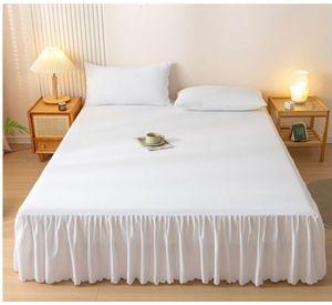 FALDÓN DE CAMA 1.5 PLAZAS PROTECTOR BASE - Blanco