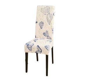 SET DE 6 FUNDAS DE SILLA ELASTICADAS CON DISEÑO ESTAMPADO F11