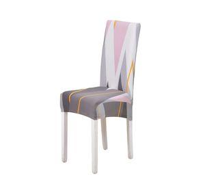 SET DE 6 FUNDAS DE SILLA ELASTICADAS CON DISEÑO ESTAMPADO F24