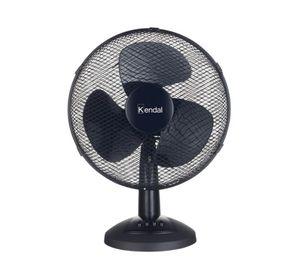 Ventilador Sobremesa 12 Pulgadas KVS-12DN Negro Kendal