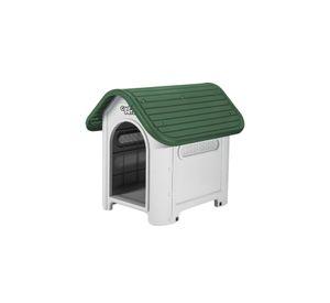 Casa Para Perro Pequeña Verde 75x59x66 Cms Coolpets
