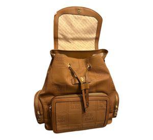 Mochila Steve Madden Mediana Original Brown Liso