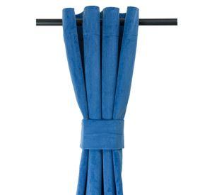 Cortinas New velvet 1.40 X 2.20  Azul
