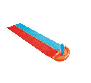 Deslizador Doble 4.88M Con Juego De Lluvia Inflable Bestway