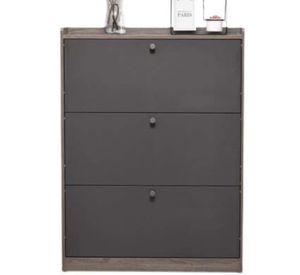 zapatero organizador 18 pares color gris