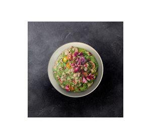 SET DE 4 BOWL CERAMICA RUSTICA 18 CM GRIS LINEA OSLO
