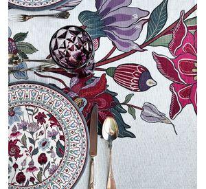 Mantel Azafran - 180 x 350 cm. - Lino - Poliester (10 a 12 puestos)