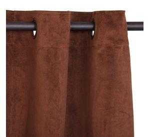 Cortina Felpa New Velvet  140x225 Cm Chocolate