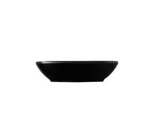 Set de 6 POCILLO MELAMINA RECTANGULAR NEGRO 17 X 12 X 4 CM LINEA CLASICA