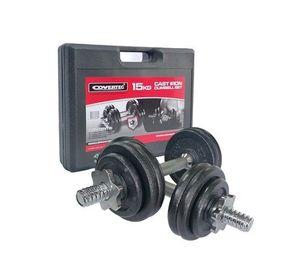 MALETA MANCUERNAS NEGRA 15KG COVERTEC
