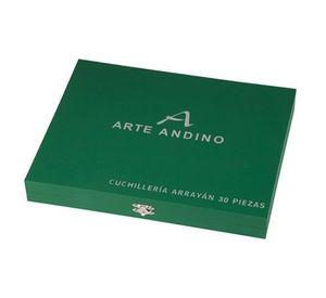 SET DE CUCHILLERIA 30 PIEZAS CAJA MALETIN