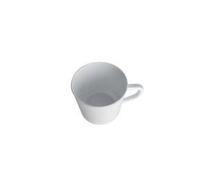 Set de 6 Tazon Mug 300 Ml Blanco Policarbonato