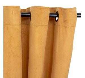 Cortinas New velvet 1.40 X 2.20 Mostaza
