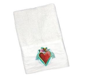 Toalla de Mano Corazón Alas