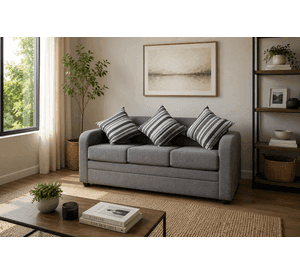 SOFA UCRANIA 3C TELA GRIS