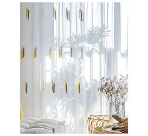 VISILLO CORTINA ESPIGAS  140x230 Cm 2 PAÑOS