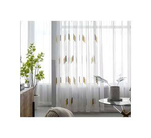 VISILLO CORTINA ESPIGAS  140x230 Cm 2 PAÑOS