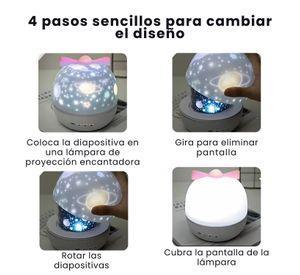 Proyector De Luz Nocturna Stickers Intercambiables Relajante