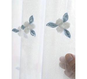Pack de Visillo transparente con textura 140x230cmv13
