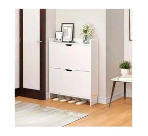 Zapatero Mueble Cajonera Organizador Para Zapatos 2 Niveles