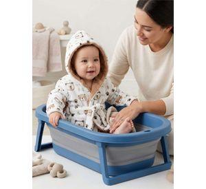 Bata de baño Bebé Con Capucha Diseños Niña Y Niño blanco