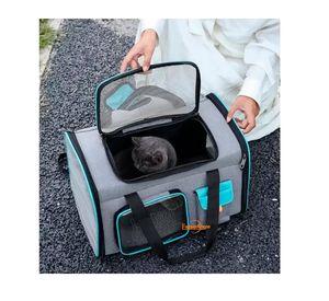 Bolso Transportador Para Mascota Viaje Mochila Transpirable