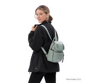 Bolso Pequeño Para Mujer Soul Tipo Mochila Verde/azul