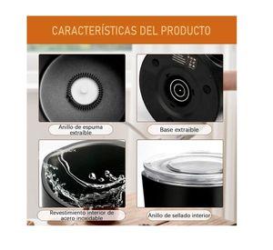 Espumador De Leche Electrico 4 En 1 Batidor Calentador Cafe