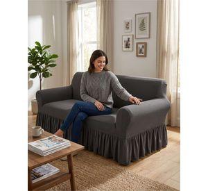 Cubre Sillon Elasticado Con farolao Premium 3 Cuerpos m2