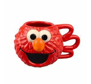 Tazón Cerámica 3d Elmo Sonrisas Plaza Sesamo