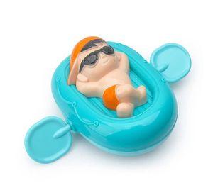 Set 5 Juguete Kayac Flotador Cuerda Baño Ducha Bebe Lau