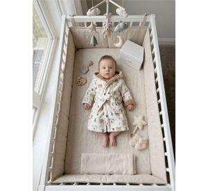 Bata de baño Bebé Con Capucha Diseños Niña Y Niño blanco