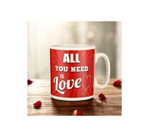 Tazón cerámica gigante JUMBO "All you need is love"900 ml