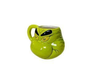 Tazón 3d Cerámica El Grinch De Navidad