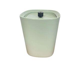 Basurero Papelero Plástico Baño Tapa Vaivén Deco 4