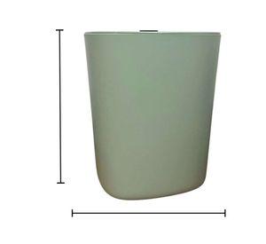 Basurero Papelero Plástico Baño Tapa Vaivén Deco 4