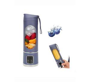 Licuadora Portátil Usb Vaso Jugos Batidos Morado
