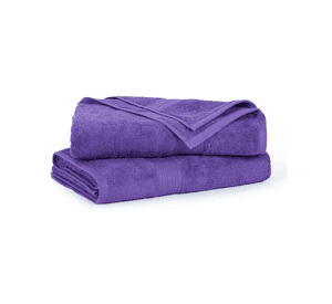 Toalla de Baño + Mano Algodón By Cannon 350g Color Morado Liso