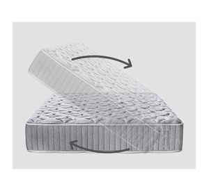 Combo Cama Cannon 2 Plazas Base Dividida Tela + Textil + Respaldo + 2 Veladores Orion