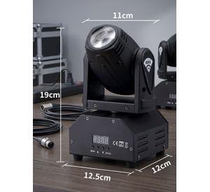 Cabezal Led Giratorio Rgbw Dmx 40w Disco Laser