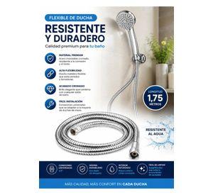 Flexible De Ducha 1/2 Calidad Superior 1.75mts Fas